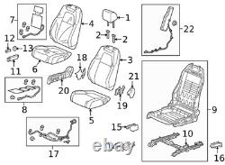 Genuine Honda OEM Right Front Seat Cushion Pad 81137-TLA-D81 Genuine Honda OEM Right Front Seat Cushion Pad 81137-TLA-D81