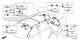 Genuine Honda Oem Tailgate Sub Wire 32119-tg7-a50