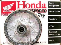 Genuine Honda Oem Complete Rear Wheel 2001-2012 Xr70r Crf70f 42650-gcf-680