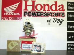 Genuine Honda Oem Generator Carburetor & Gaskets Eu2000i Eb2000i 16100-z0d-d03