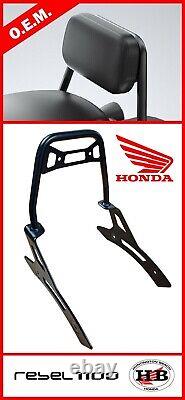 Genuine Honda Oem Passenger Backrest + Backrest Pad For 21-23 Rebel 1100 Cmx1100