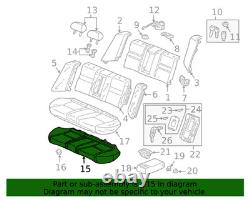 Genuine Honda Pad Rear Seat Cushion NEW OEM 82137-SDA-A01