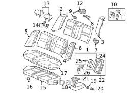 Genuine Honda Pad Rear Seat Cushion NEW OEM 82137-SDA-A01