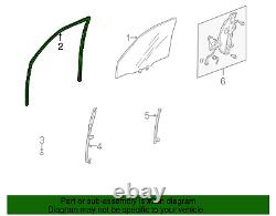 Genuine Honda Run Channel 72235-S0X-A02