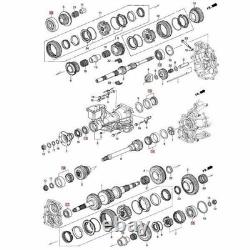 Genuine Honda S2000 AP1 AP2 S2K Transmission Gearbox Bearings Set of 8 OEM NEW