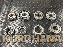 Genuine Honda S2000 AP1 AP2 S2K Transmission Gearbox Bearings Set of 8 OEM NEW