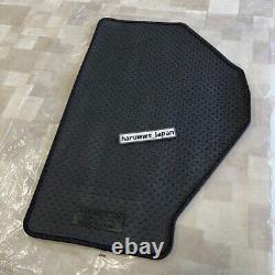 Genuine Honda S2000 Black with Red Stiching Floor Mat Right Left Set OEM JDM New