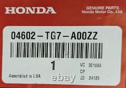 Genuine Honda Upper Tie Bar 04602-TG7-A00ZZ