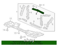 Genuine Honda Upper Tie Bar 04602-TG7-A00ZZ