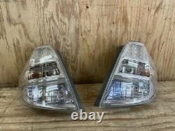 Genuine LED Tail lights Clear Honda Fit Jazz GE6 GE7 GE8 GE9 2008 2014 OEM JDM