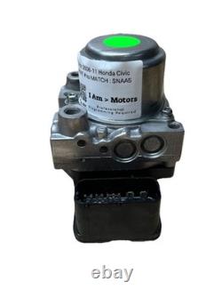 Genuine OE ABS Brake Pump Module 2006 2011 Honda Civic SNAA5