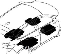 Genuine OEM 2016-2022 Honda HR-V 2WD High Wall All Season Mat Set 08P13-T7S-311