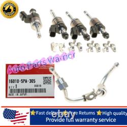 Genuine OEM 4Pc Fuel Injector Kit For Honda Accord Civic CR-V 1.5 L4 2017-2024