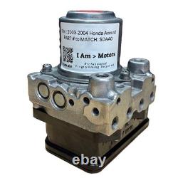 Genuine OEM ABS Brake Pump Module 2003 2004 HONDA ACCORD SDAA0