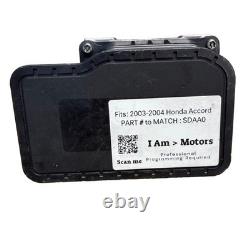 Genuine OEM ABS Brake Pump Module 2003 2004 HONDA ACCORD SDAA0