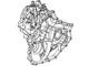 Genuine Oem Honda 21210-pzc-305 Case, Transmission