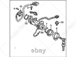 Genuine OEM Honda 35100SM4A01 IGNITION LOCK CYLINDER for Honda Accord