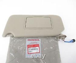 Genuine OEM Honda 83280-T2F-A52ZA Driver Side Sunvisor Ivory 2013-2017 Accord