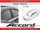 Genuine Oem Honda Accord Sedan 4dr Door Visor Kit 2018- 2020 08r04-tva-101