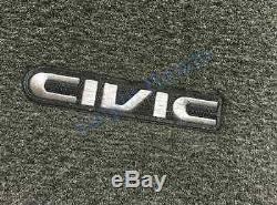 Genuine OEM Honda Civic 2dr / 4dr Black Carpet Floor Mats 01 05 08P15-S5P-111