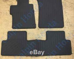 Genuine OEM Honda Civic 4Dr Sedan Black All Season Floor Mats 2012 2015