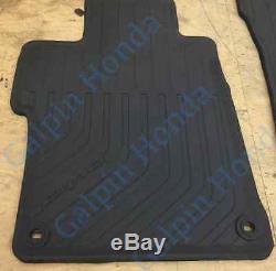 Genuine OEM Honda Civic 4Dr Sedan Black All Season Floor Mats 2012 2015