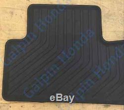 Genuine OEM Honda Civic 4Dr Sedan Black All Season Floor Mats 2012 2015