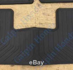 Genuine OEM Honda Civic 4Dr Sedan Black All Season Floor Mats 2012 2015