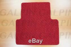 Genuine OEM Honda Civic 4dr 5dr Red Carpet Floor Mat Set (08P15-TGG-110A)