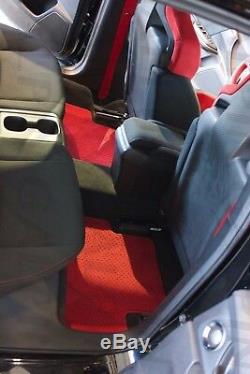 Genuine OEM Honda Civic 4dr 5dr Red Carpet Floor Mat Set (08P15-TGG-110A)