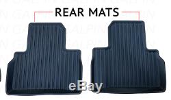 Genuine OEM Honda Civic All Season Floor Mat Set Mats 2016 2020 (High Wall)