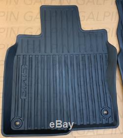 Genuine OEM Honda Civic All Season Floor Mat Set Mats 2016 2020 (High Wall)