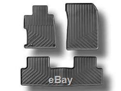 Genuine OEM Honda Civic Coupe Black All Season Floor Mats 12-15 08P13-TS8-110B