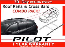 Genuine OEM Honda PILOT Roof Rails & Cross Bars COMBO PACK! 2016 2020