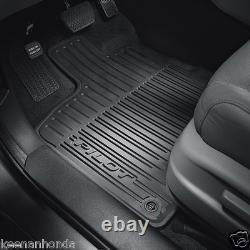 Genuine OEM Honda Pilot All Season Floor Mat Set Mats 2016 2022