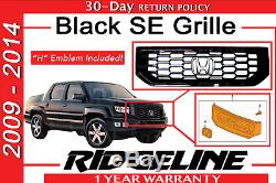 Genuine OEM Honda Ridgeline Black SE Grille 2009-2014 (71100-SJC-A71ZA)