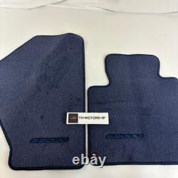 Genuine OEM Honda S2000 Floor Mat Set Blue withBlue Letters 83600-S2A-A01ZC