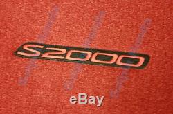 Genuine OEM Honda S2000 Red Carpet Floor Mat Set (83600-S2A-A01ZB)