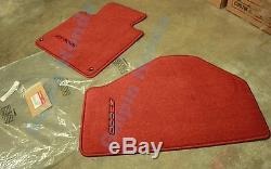 Genuine OEM Honda S2000 Red Carpet Floor Mat Set (83600-S2A-A01ZB)