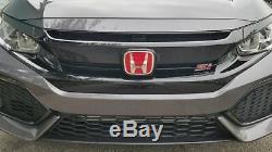 Genuine Oem Honda CIVIC Type R Front Rear Red Emblem For 4 Door Sedan 2016-2019