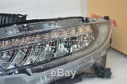 Genuine Oem Led Drl Left Right Headlight Honda CIVIC Sedan Coupe Hatch 2016-2019