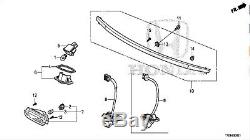 Genuine Oem Si Rear Diffuser + Brake Light For Honda CIVIC Sedan Fb 2014-2015