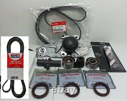 Genuine Timing Belt & Water Pump Oem Kit (for 2013 2017 Honda Accord V6 3.5l)
