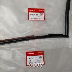 HONDA CIVIC EG 3D 92-95 Genuine Rear Quarter Glass Window Molding Seal Set OEM