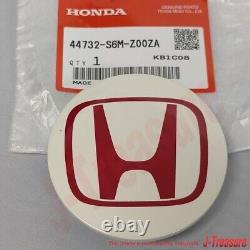 HONDA CIVIC EP3 FD2 INTEGRA DC5 TYPE-R Genuine Wheel Center Cap 4pcs Set OEM