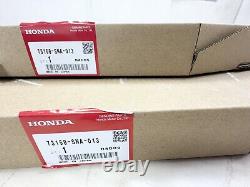 HONDA CIVIC Molding 73168-SNA-013 73158-SNA-013 L&R Drip Side Set Genuine OEM