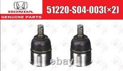 HONDA GENUINE CIVIC COUPE 92-00 CR-V CR-X INTEGRA LOWER BALL JOINT Set of 2 OEM