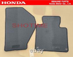 HONDA GENUINE OEM USDM LHD 02-09 S2000 Black RED Letters Front Floor Mat Set