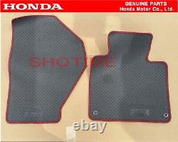 HONDA GENUINE OEM USDM LHD 02-09 S2000 RED Letters Front Floor Mat Set