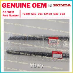 HONDA GENUINE Prelude BB Window Door Molding Weather Strip Outer LH & RH Set OEM